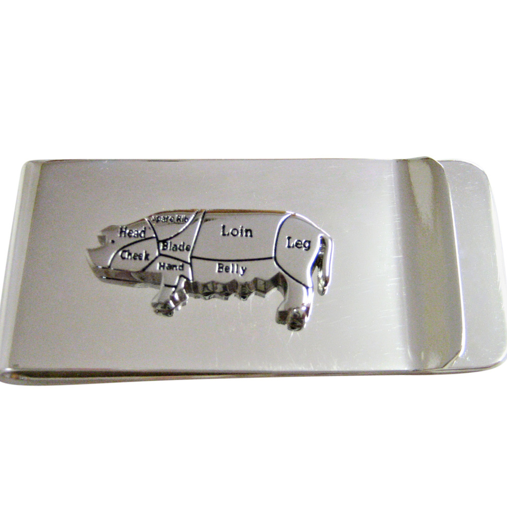 Pork Butchers Cut Money Clip